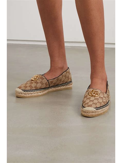 gucci interlocking espadrilles|net a porter gucci espadrilles.